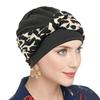 Women's Printed Turban Hat, Knotted Headwrap for Daily Use