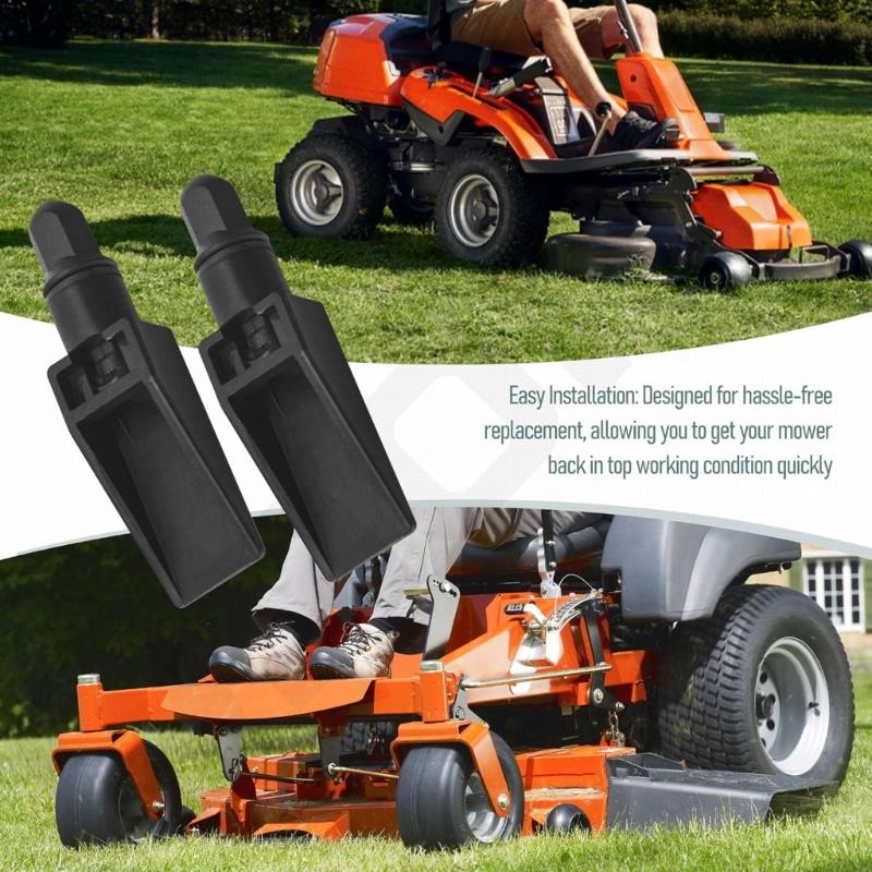 2Pcs Permanent Polyamide Expansion Lock Assemblies For Katydid 2005 2009th 321D 322D 325D 430D 729G2 Mowers Easy Installation Replacement Divisions