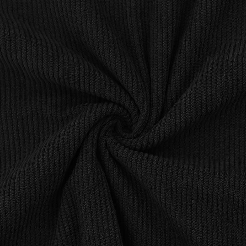 Herren T-Shirt locker neu Rundhals lässig Cord Herren Langarm T-Shirt Herren Tops