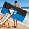 Atalanta Fan Vibe Print Beach Towel, Large Soft Quick Dry Towel for Beach Camping Swimming