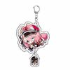 Acrylic Keychain with Key for Keys, Purse and Backpack Hanging Decoration