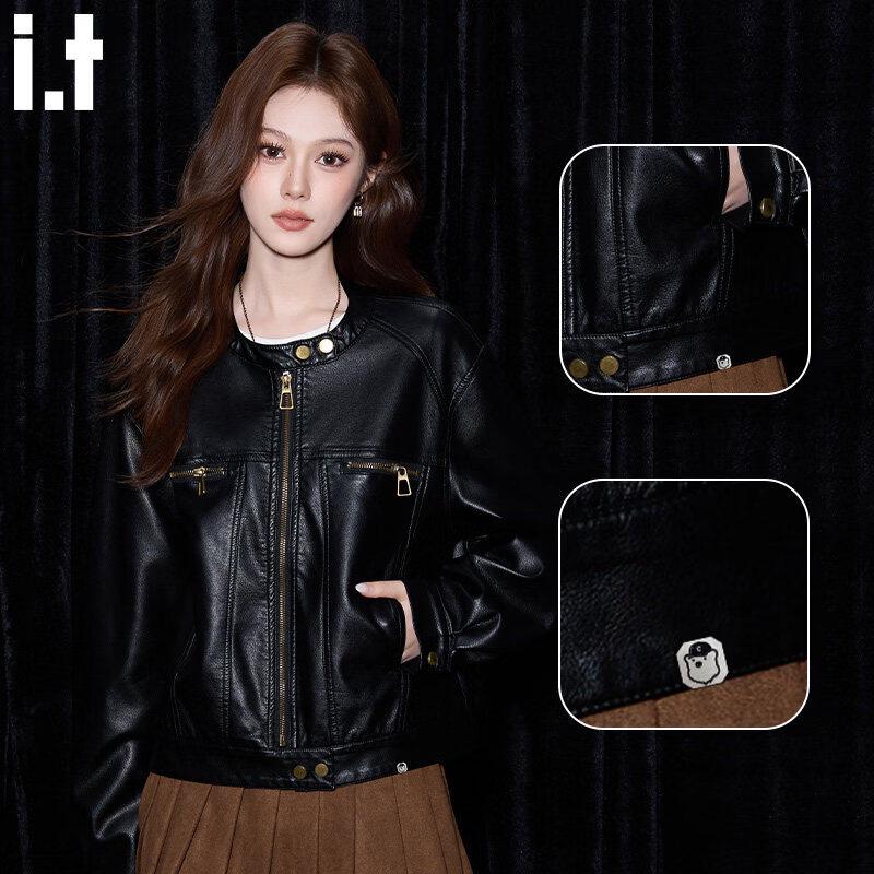 

CHOCOOLATEit Women s Retro PU Leather Biker Jacket S