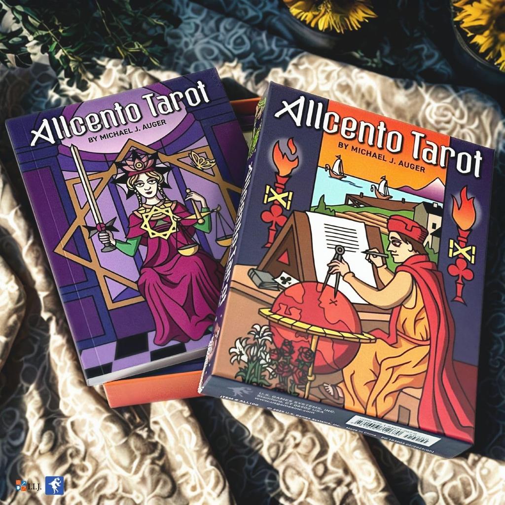Allcento Tarot Oracle Cards for Tarot Readings and Includes Japanese Authentic Product I.I.J Astrology, Instructions,