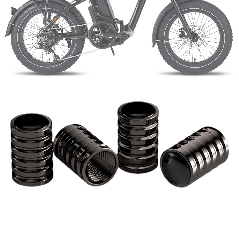 Tire Valve Caps 4pcs Tire Air Caps Valve Stem Covers Car Tire Valve Stem Caps Dustproof Tire Valve Covers Wheel Caps for Car