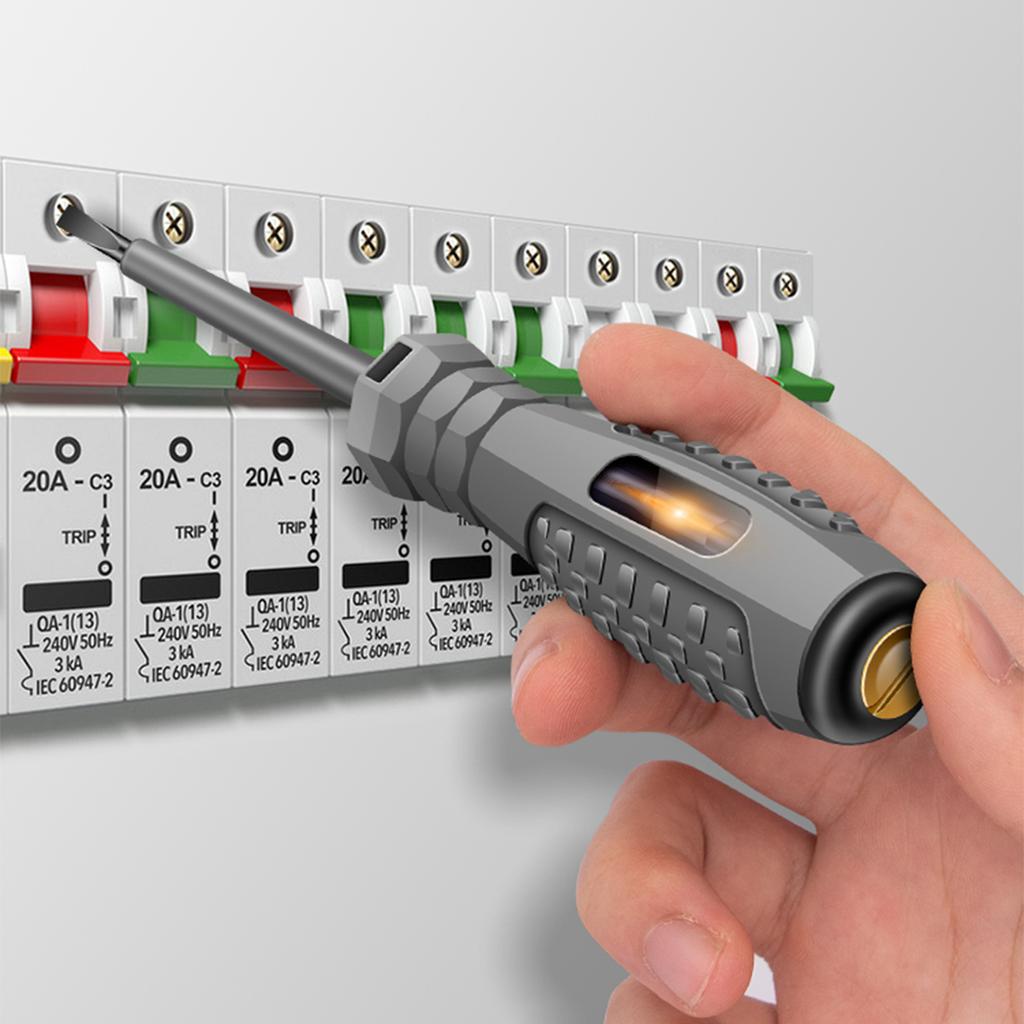ANENG B04 2 Adet Elektrik Gerilim Test Cihazı Kalem SlottedPhillips Tornavida Neon Ampul Manyetik Kalem Ucu