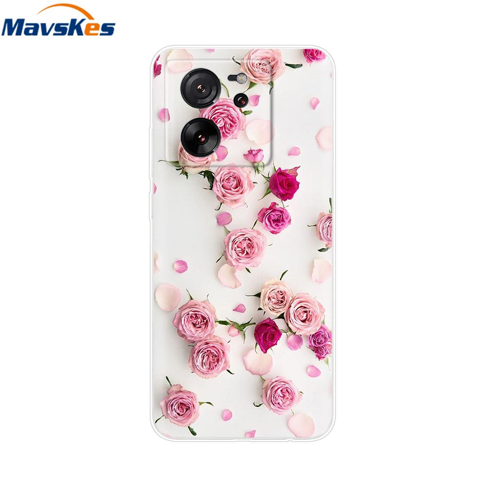 For Xiaomi 13T Pro 5G Case 13T 13 Soft Clear Silicone Bumper Phone Back Cover for Xiaomi 13 Lite 13T Pro Mi13T Shockproof Cases