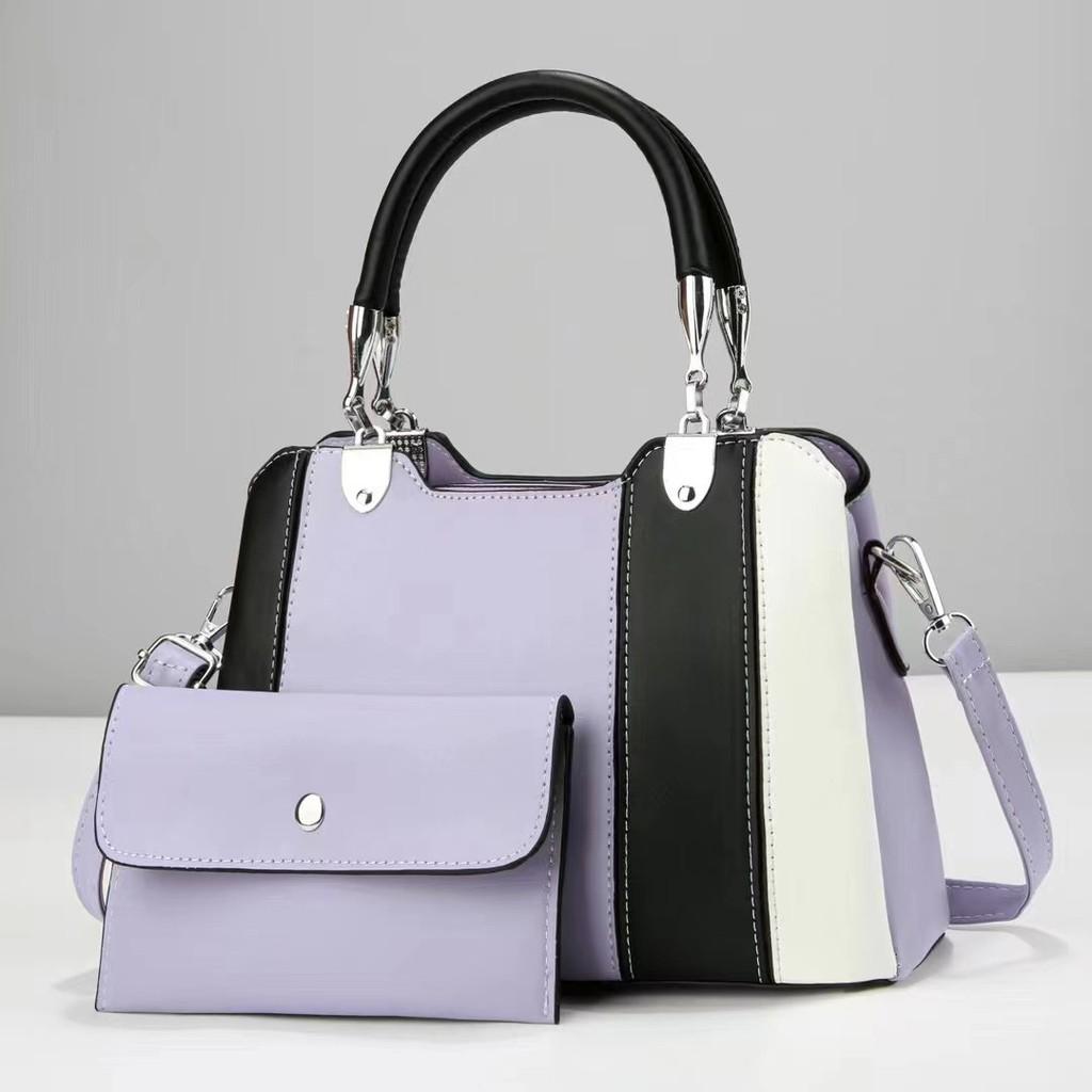 Stylish Color Block Tote Bag Versatile Designer Handbag For Women In Various Colors