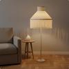Textile Lampshade with Tassels Replacement Vintage Style Lamp Cover for Bedroom, Living