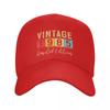 Personalized Vintage  Limited Edition Made In  Birthday Baseball Cap Hip Hop Adjustable Dad Hat Summer Snapback Caps