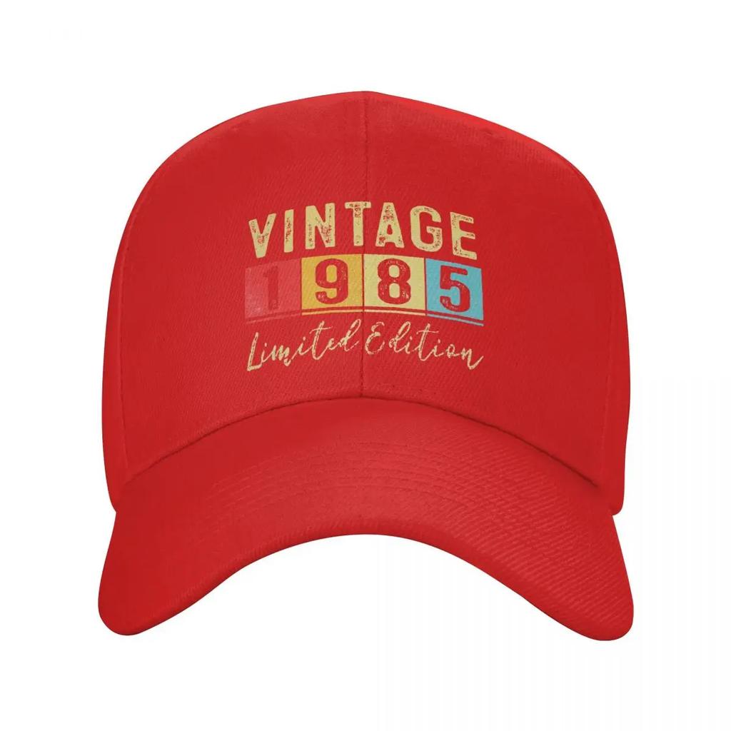 Personalized Vintage Limited Edition Made In Birthday Baseball Cap Hip Hop Adjustable Dad Hat Summer Snapback Caps