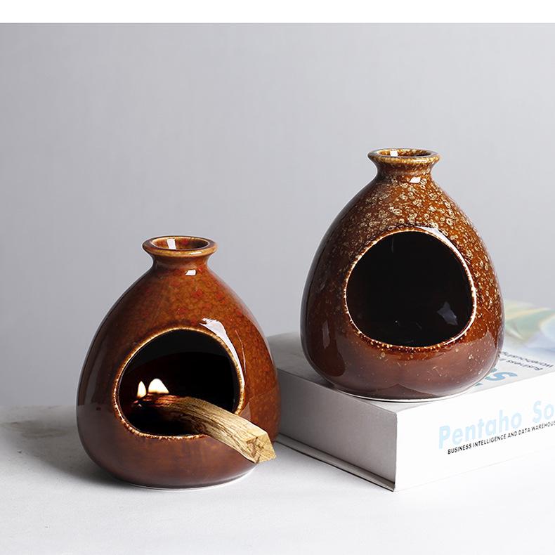 Sage Aromatherapy Palo Santo Incense Holder Fireplace Burner