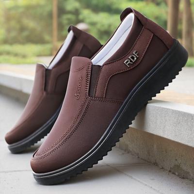 Men's Casual Shoes, Breathable and Versatile, Single Shoes with Soft Soles, Comfortable