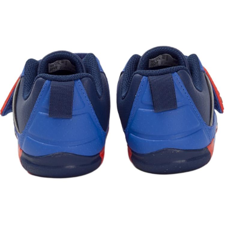 Adidas Fortaplay Ac Synthetic Leather Trendy Fashion Non-Slip Wear-Resistant Low-Top Walking Shoes Baby Shoes Blue BA9557