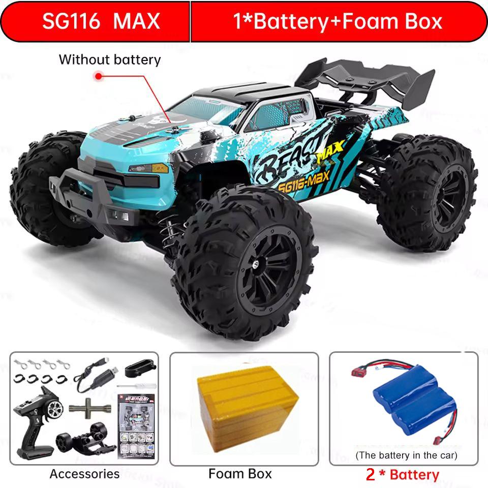 SG116MAX 80KM/H High Speed RC Car Brushless 4WD Off-Road Drift Remote Control Car 1:16 Professional Racing Cars SG116PRO 40KM/H