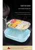 304 Stainless Steel Insulated Bento Lunch Box, Microwaveable & Compartmentalized for Students & Office Workers