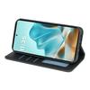 For Motorola Edge 60 Fusion 5G Wallet Phone Case Strong Magnetic Checkered Pattern Imprint Leather Flip Cover