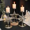 Christmas Candlestick Christmas Decorations Home Decor Elegant Classic Christmas Theme Scene Setting Various Styles