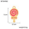 CARLIDANA Multi Designs Diy Rainbow Cherry Pendant Enamel Fashion Jewelry Charms Bracelet Necklace Stainless Steel Pendant