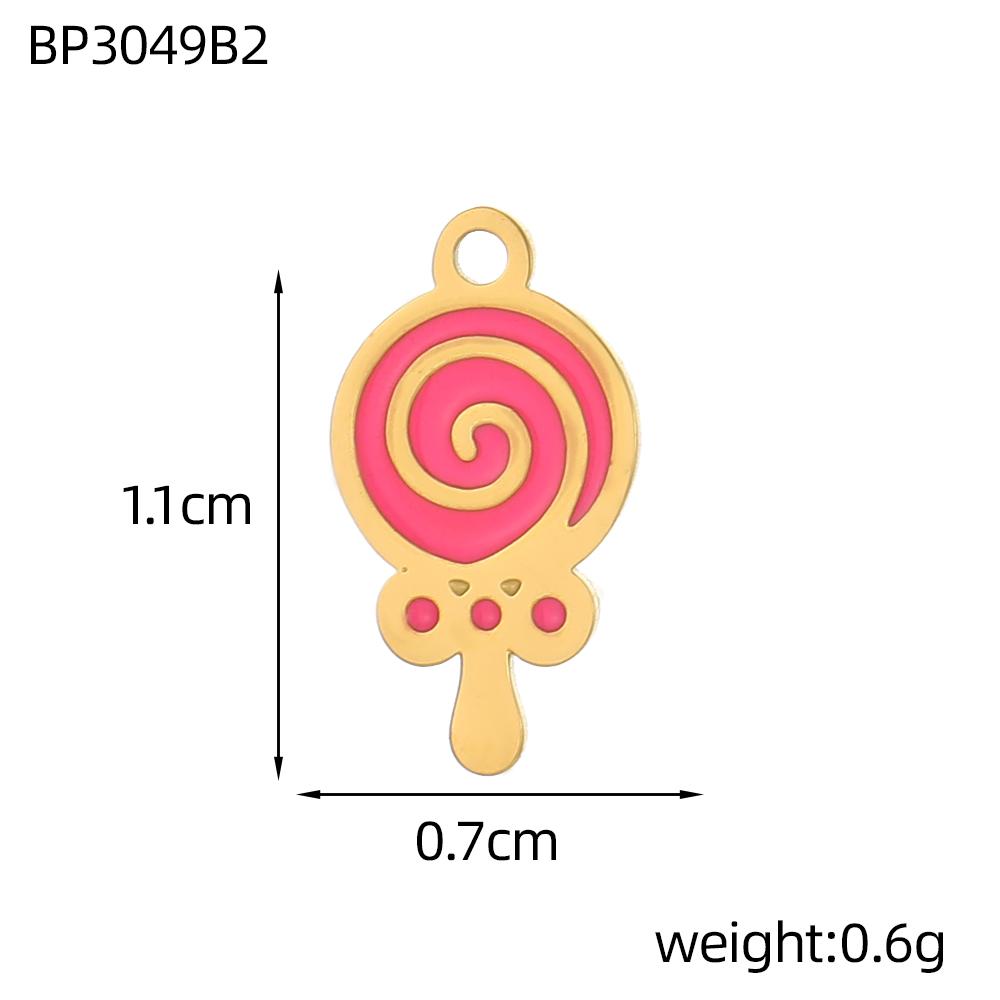 

CARLIDANA Multi Designs Diy rainbow Cherry Pendant Enamel Fashion Jewelry Charms Bracelet Necklace Stainless Steel Pendant