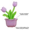 Artificial Tulip Table Lamp Bedside Atmosphere Night Light Simulation Flower Desktop Light Romantic Flower Gift Home Decoration