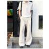 Men S Summer Thin Wide Leg Loose Casual Straight Linen Trousers