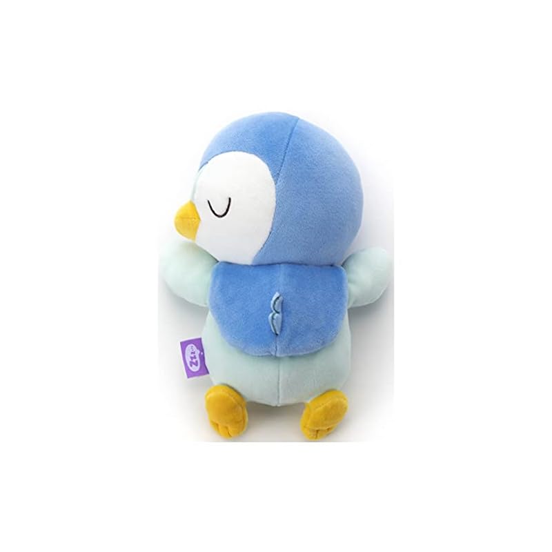 Takara Tomy Arts Pokemon Sleeping Friend Plush Toy S Piplup, Approx. 20cm Wide