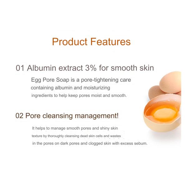 SIDMOOL Egg Pore Soap 100g