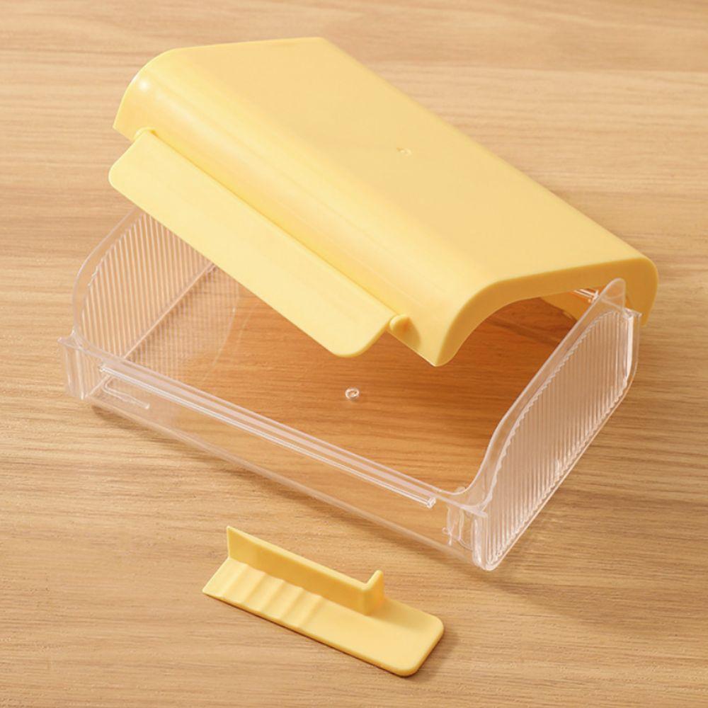 Plastic Butter Dish Sealed Butter Splitting Box Household Butter Tray  Refrigerator