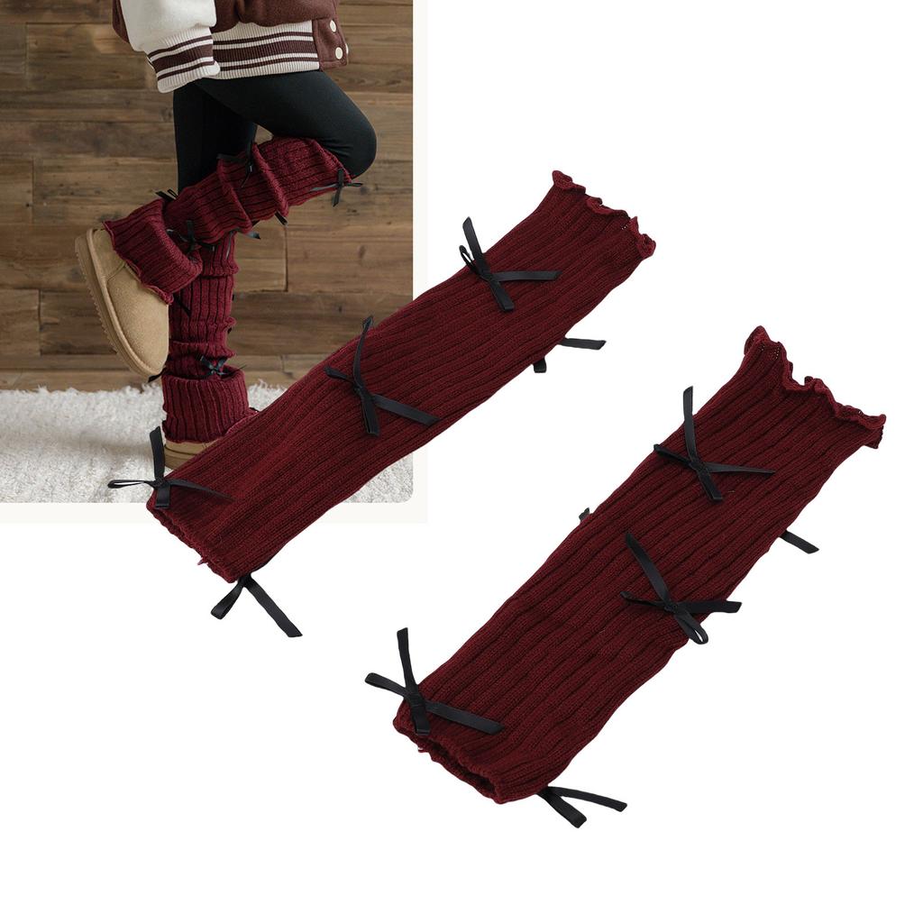Girls Ballet   Leg Warmers Autumn Winter Knitted Non Slip Stretchy Leg Warmers for Children
