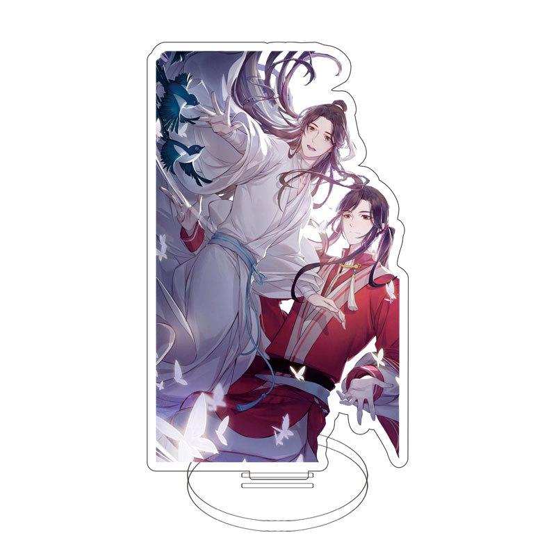 Anime Tian Guan Ci Fu Heaven Official's Blessing Hua Cheng Xie Lian Cosplay Acrylic Figure Stand Standing Plate Accessories Gift