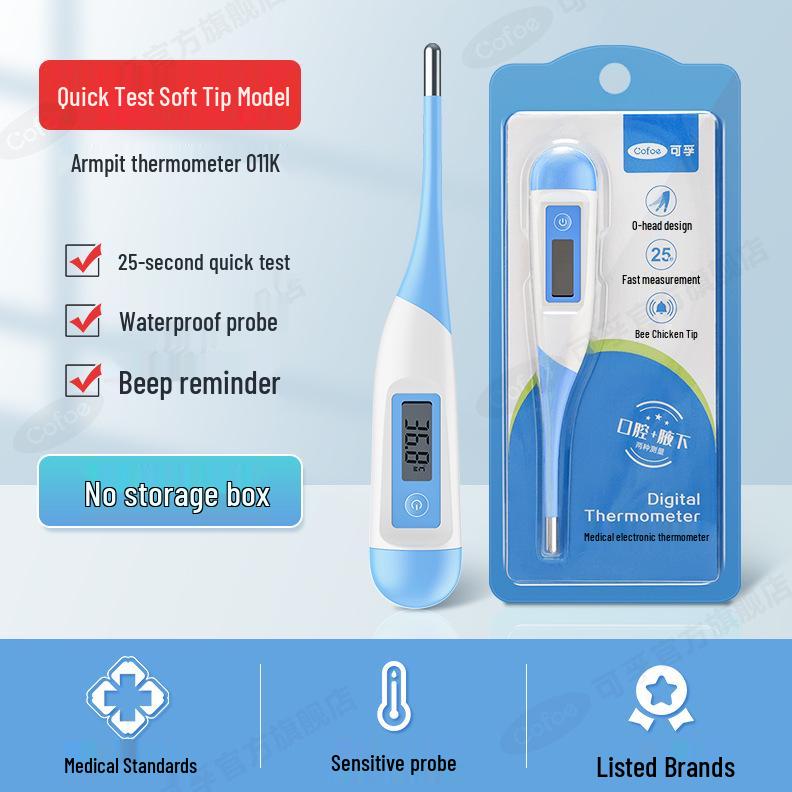 

«Точный электронный термометр Kefu для дома, младенцев и детей»: Подмышки и оральное применение