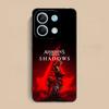 Assassin Shadow Handyhülle für Xiaomi Redmi Note 14 13 12 11 10 9 S A Pro Plus Lite 5G Schwarze Abdeckung Handys Smartphone