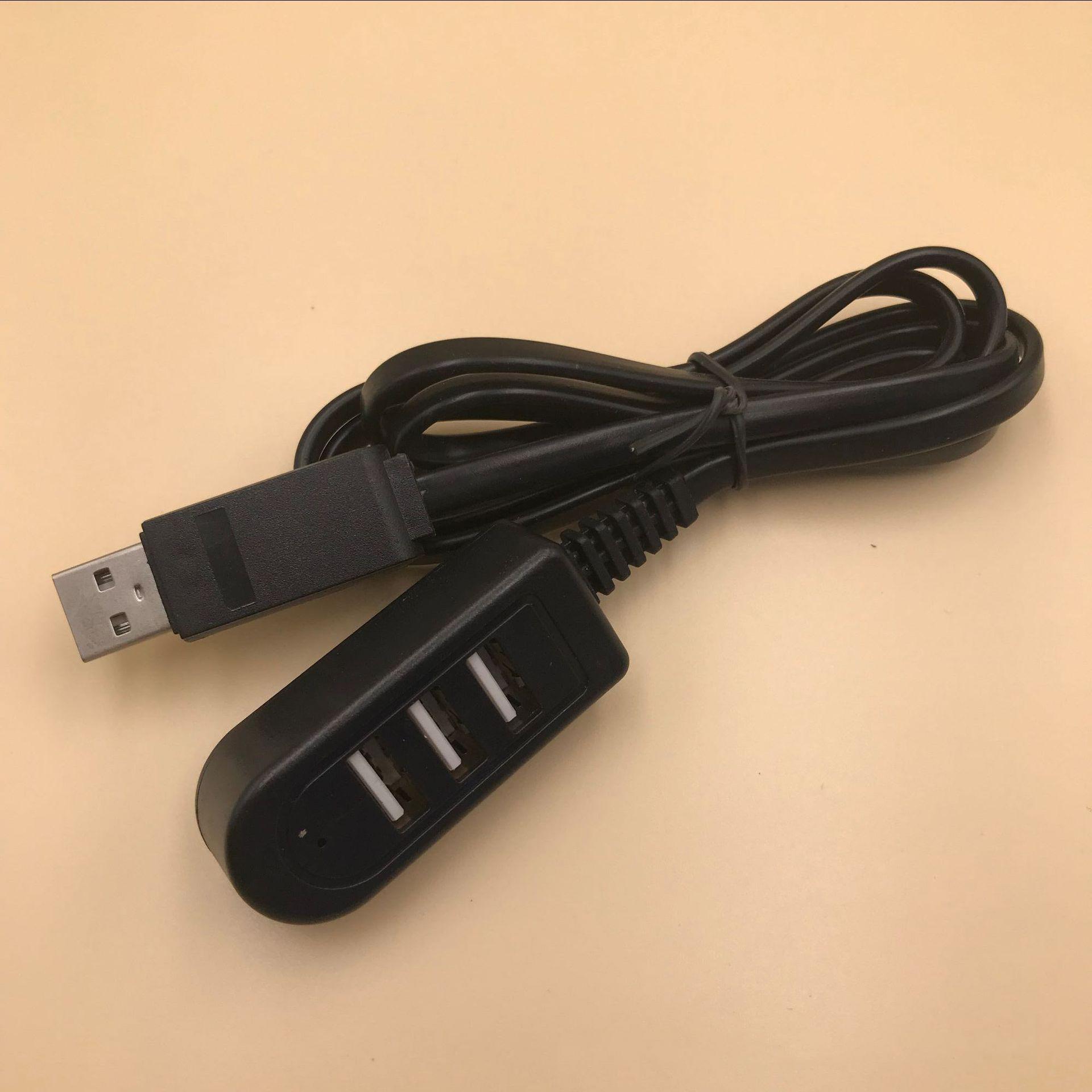

3 в 1 USB-разветвитель, многофункциональное зарядное устройство 3A, преобразователь, USB-порт, концентратор, цифровые кабели передачи данных, аксессуары, удлинительный кабель, линия 1pcs