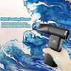 Materiali per Pittura Pouring, Soffiatore Acrilico Senza Fili per Pittura Pouring, Mini Asciugatore per Pittura per Arte Fluida, Acquerello, Dutch Pour