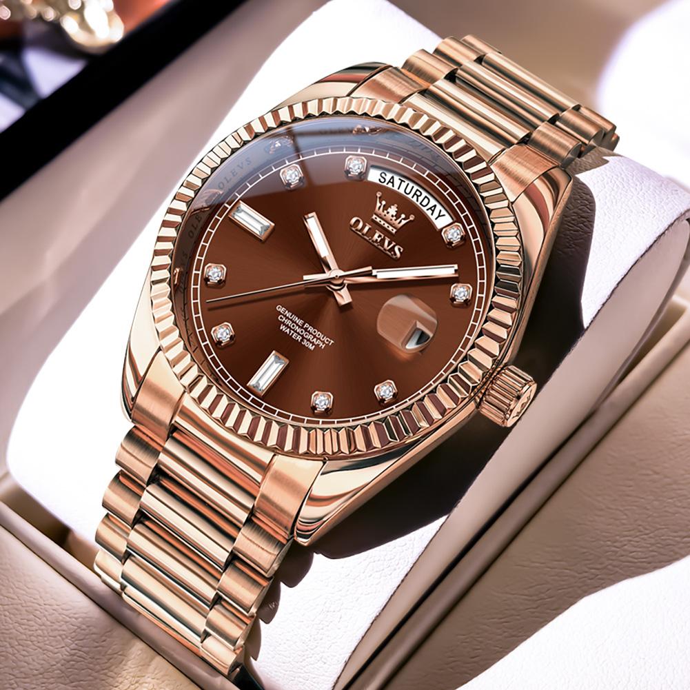 OLEVS Men`s Watches Classic Trend Big