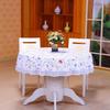 Pvc Hotel Waterproof And Oil -Proof Round Tablecloth Plastic Round Tablecloth Disposable Anti -Scalding Large Round Tablecloth