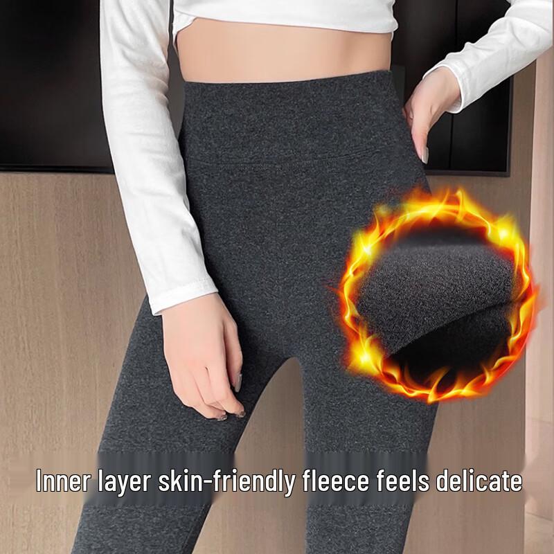 LANGSHA Women's Thermal Slimming Shark Leggings