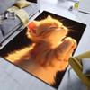 3D Funny Praying Cat Print Carpet for Bedroom Living Room Bedside Sofa Floor Mat Modern Home Decor Play Area Rug Special Gifts