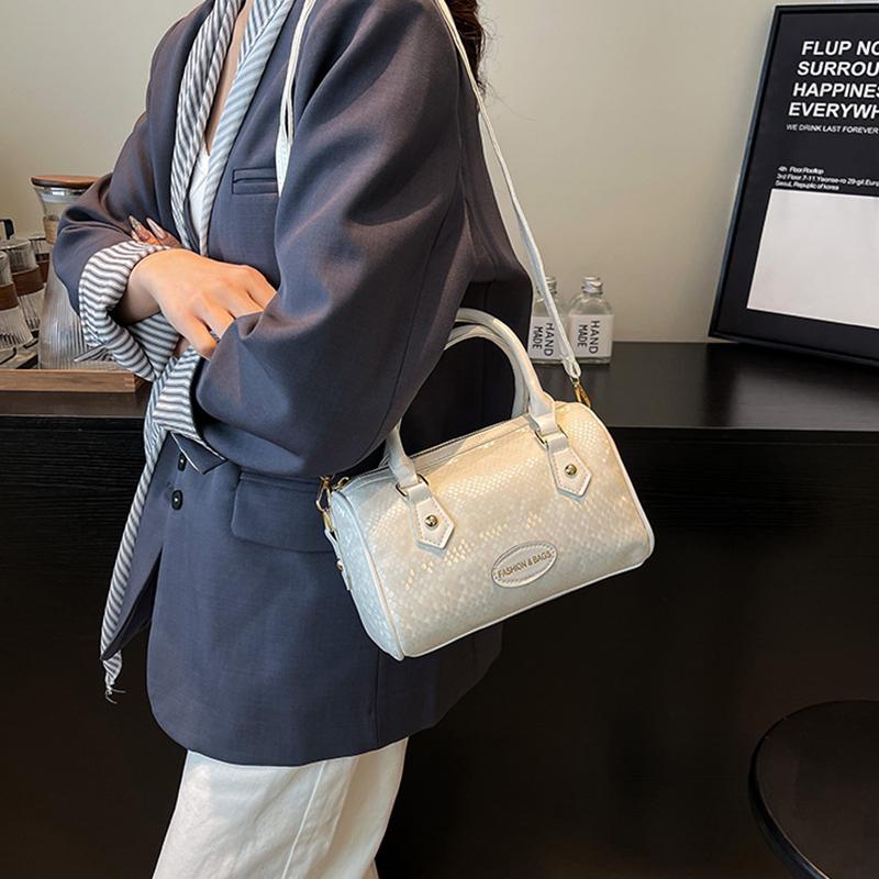 Einzelschulter Damen High-End Crossbody-Tasche Vielseitig Stilvoll Kleine Quadratische Tasche Geeignet für den Arbeitsweg mit Schleife