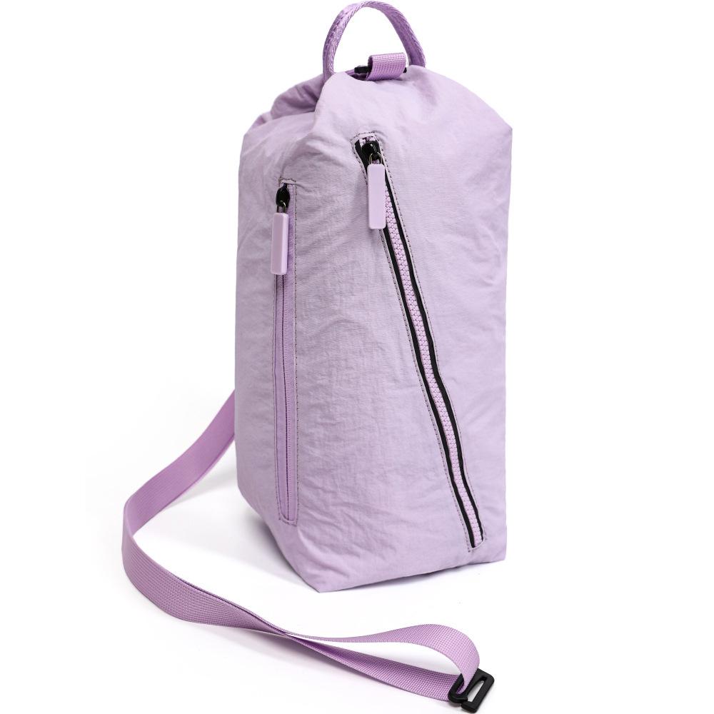 Spring New Nylon Crossbody Bag, Large Capacity Chest Bag, Unisex Dual Shoulder Multifunctional Fitness Bag