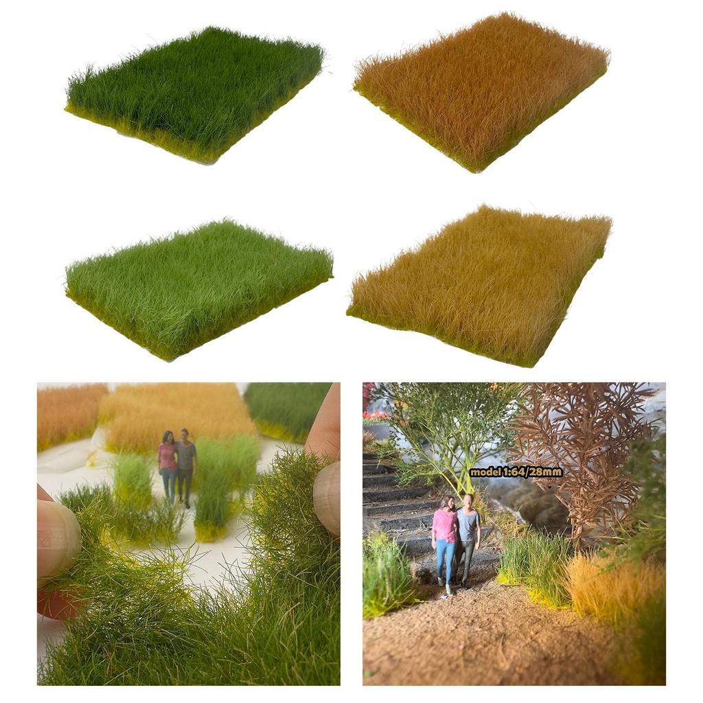 Artificial Grass Clusters for 1:35 1:64 1:87 Scale Model Landscapes