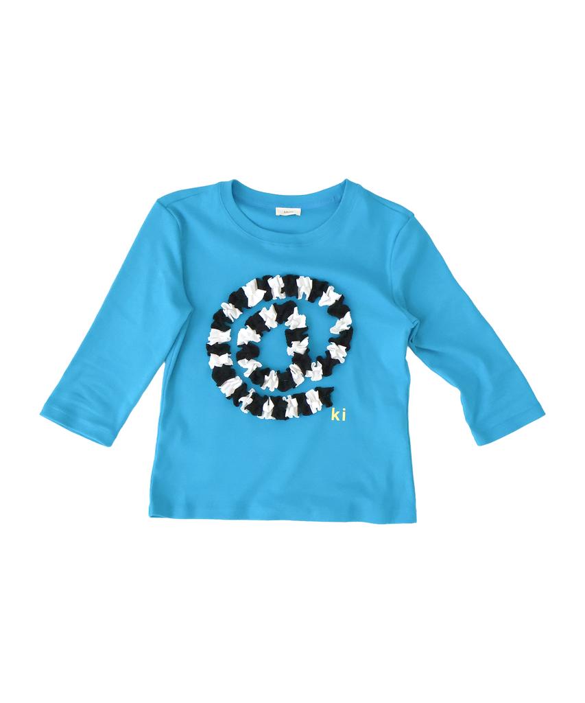 Kikoji Et Sign T-Shirt Turquoise