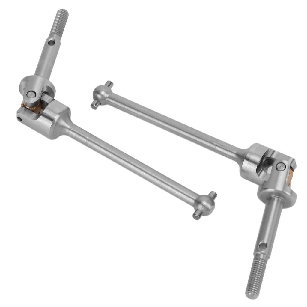 2pcs RC Stainless Steel Front CVD Driveshaft Axle Set for LOSI LMT Solid Axle 18 Monster Truck