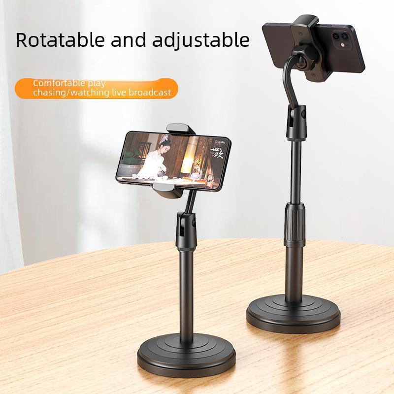 Retractable Multi-Function Phone Stand for Desktop or Overhead Use