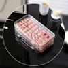 3 Layer Artificial Nail Display Organizer Transparent Nail Tips Display Holder  Travel