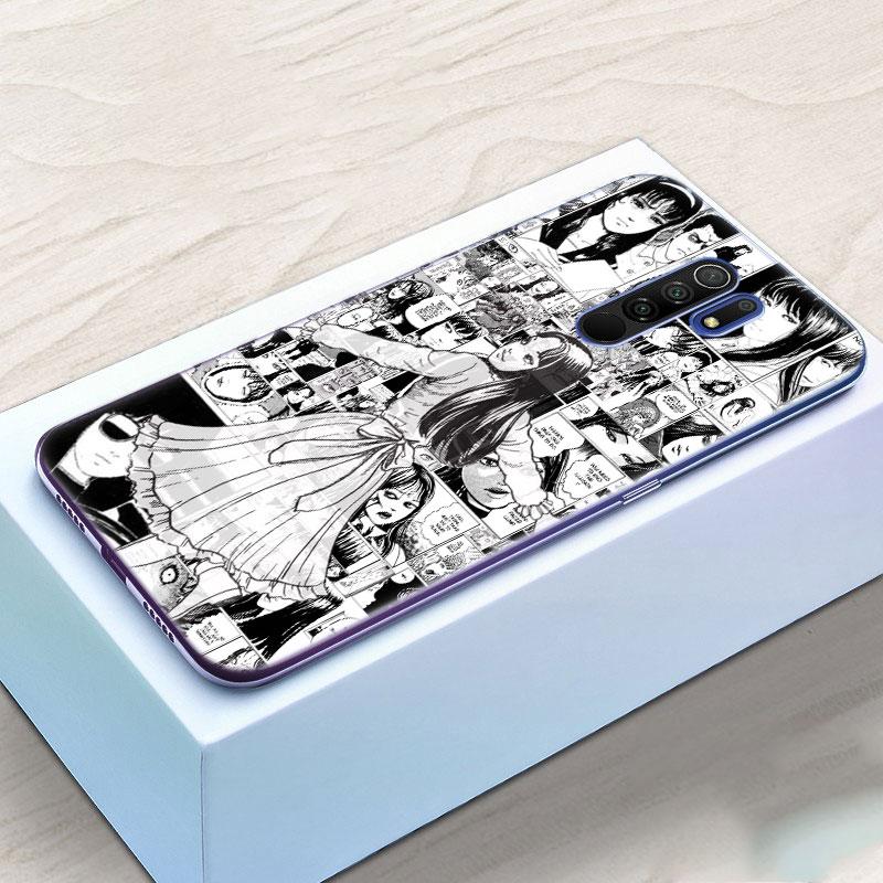 

Силиконовый чехол Junji Ito Tees Horror для Xiaomi Redmi Note 10 9 Pro Max 10S 9S 8T 8 8A 9 9A 9C 9T K40 Pro 5G, мягкий чехол Redmi Note 10Pro Max