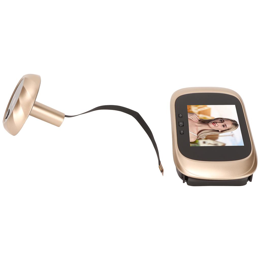 2.8in Home Video Doorbell 90 Degrees Wide Angle IR Night Vision Loop Recording Digital Peephole