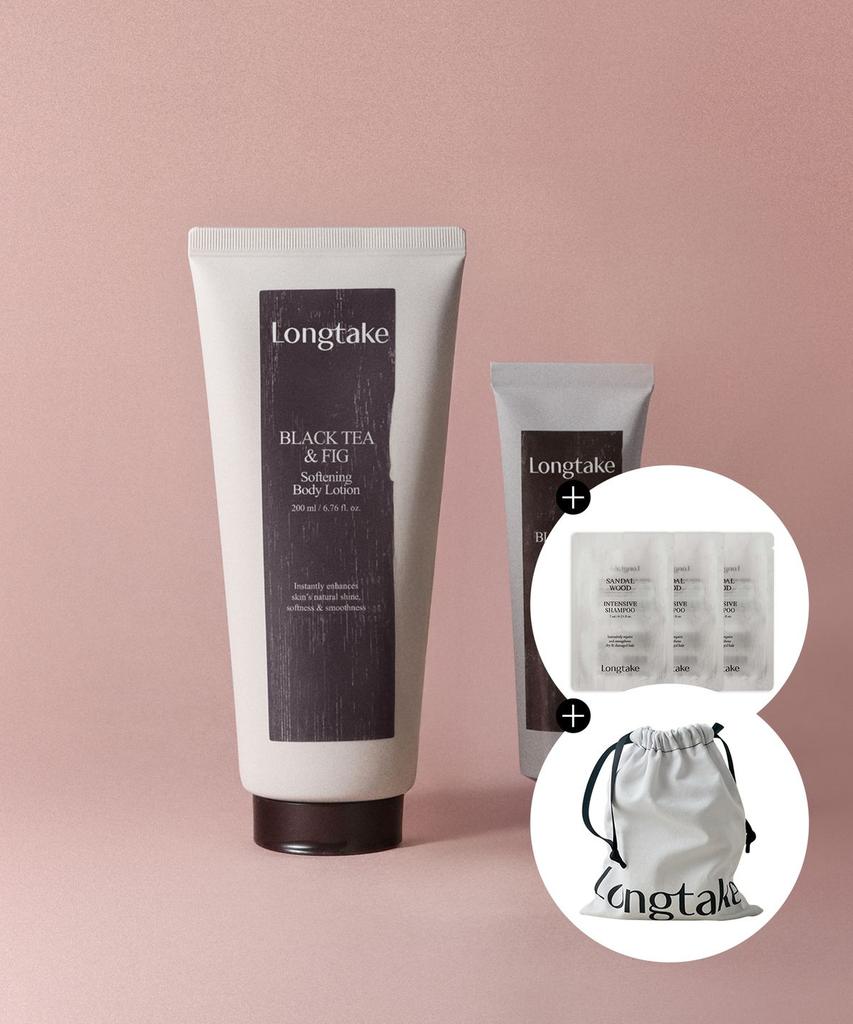 [Gift] Body Lotion 200ml + Hand Cream 50ml SET (Sandalwood / Black Tea & Fig)
