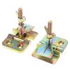 2PCS/Lot Silk Screen Printing Metal Frame Hinge Clamp DIY Hobby Tool Metal Hinge Clamp for Fixing Screen Frame Silver