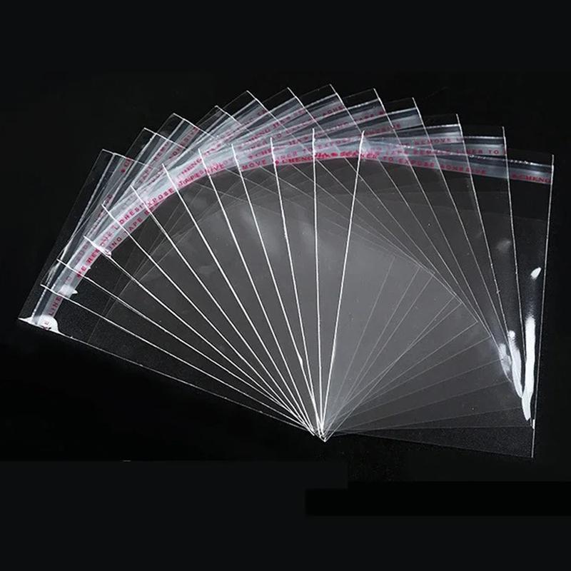 Plic autoadeziv, Sac de ambalare pentru haine OPP Transparent Autoadeziv Sigilat Pungi de plastic reutilizabile Autoadezive Sigilate Pungi pentru confecționarea bijuteriilor